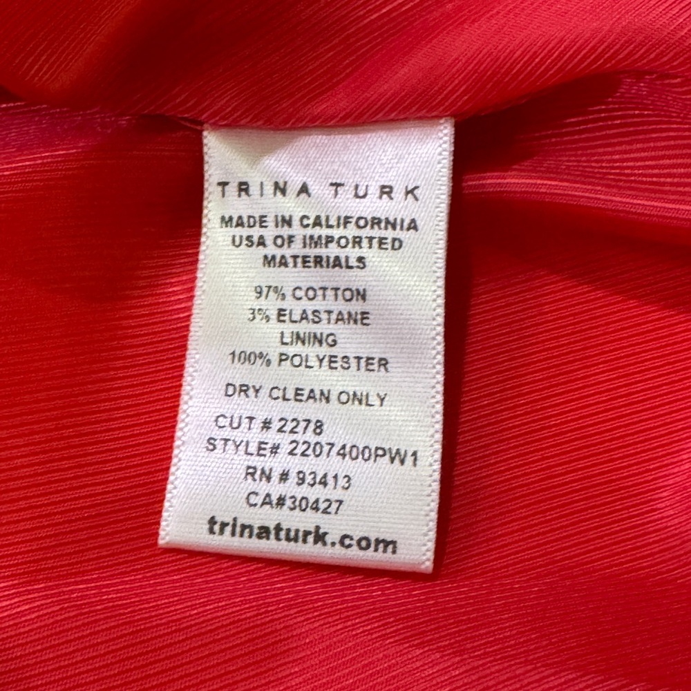 Trina Turk NWT Ombre Suit Set - Ryka Jacket & Danno Pant - Size 4 - Picture 11 of 12
